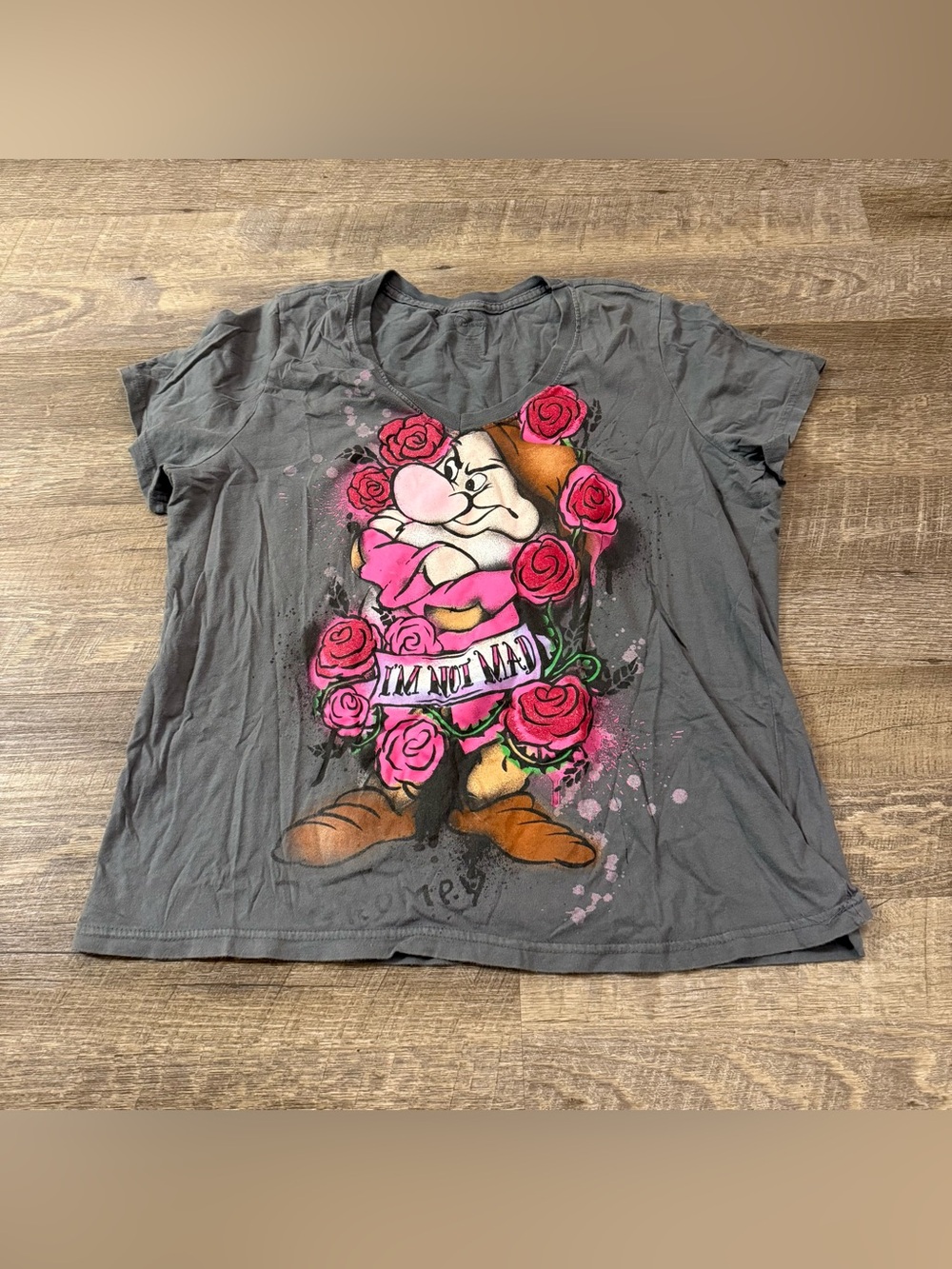Disney Snow White Grumpy Tee Womens size 2X